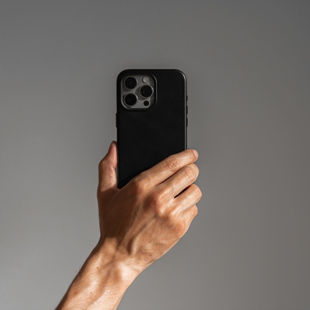 iPhone CC Leather Case